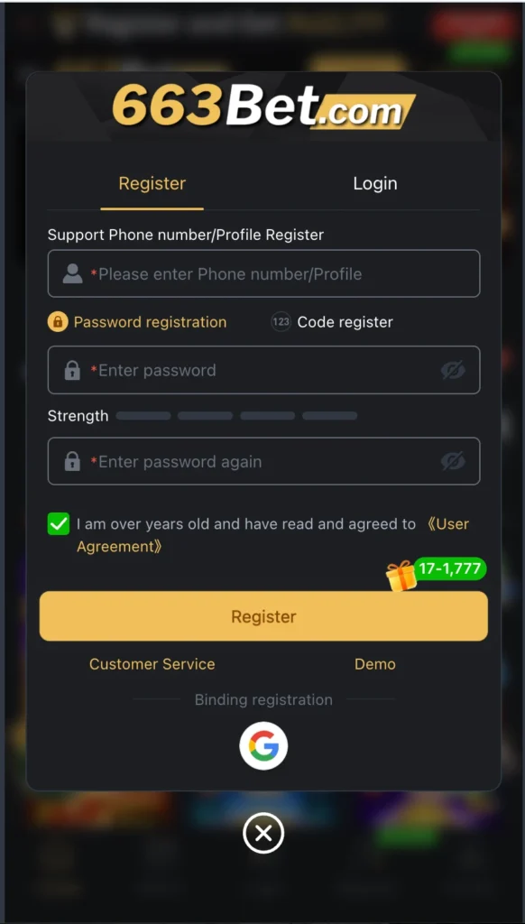 663 Bet Download APK