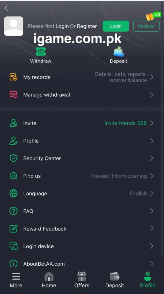 BetAA Game APK DOwnload