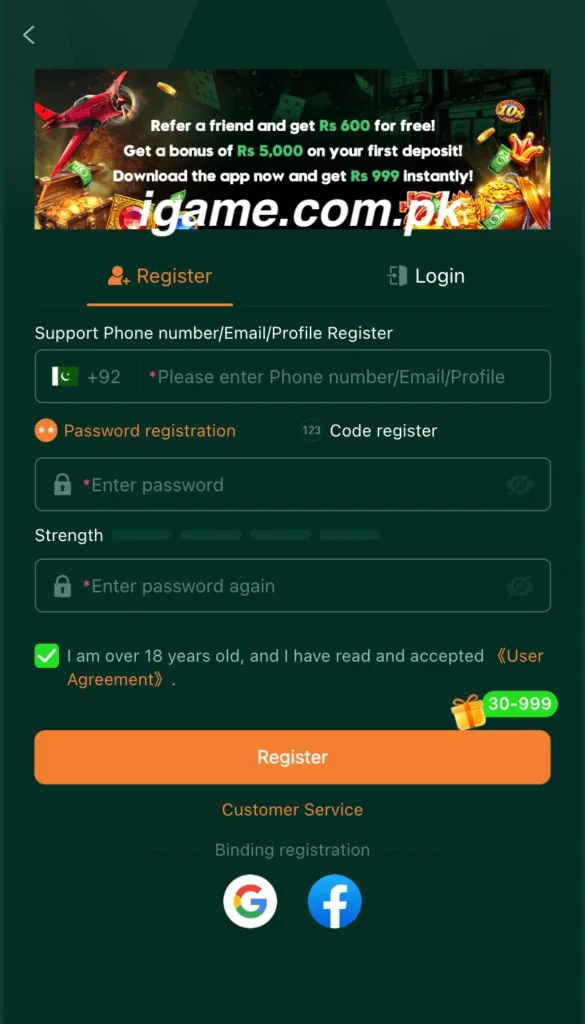 Betqq login and register