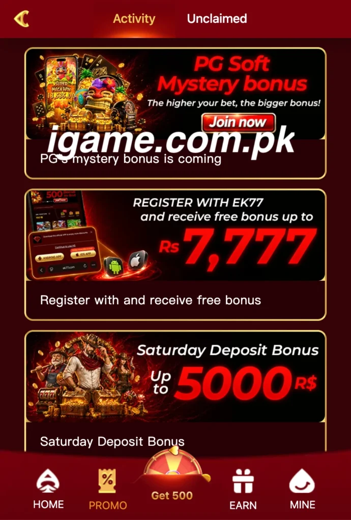 Ek77 Trending Pakistani Game