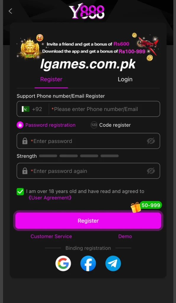 y888 New Earning APP