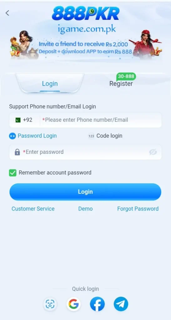 888PKR new earning apk